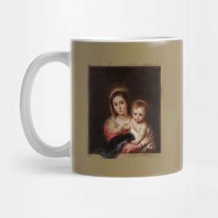 Our Lady and Jesus looking at us Mug